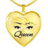 Royal heart necklace