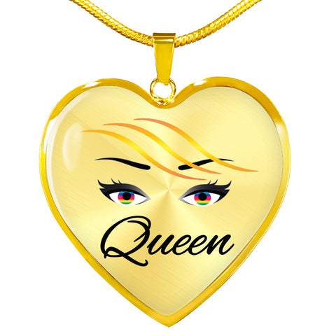 Royal heart necklace