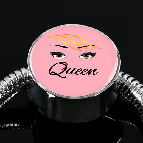 Pink royal charm