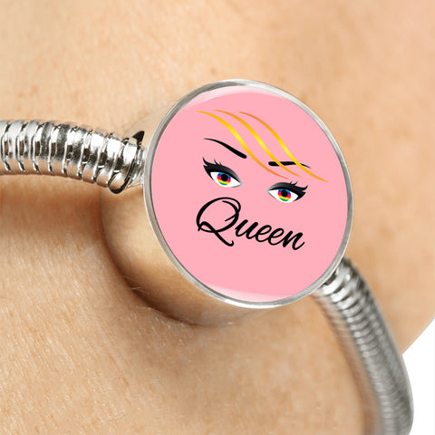 Pink royal charm