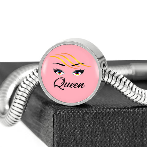 Pink royal charm