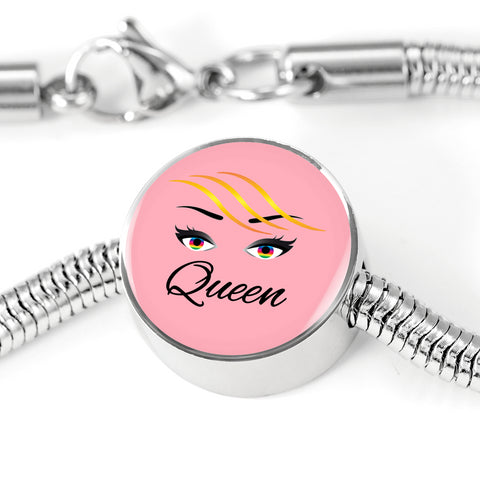 Pink royal charm
