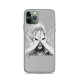 iPhone case without glitter gray background